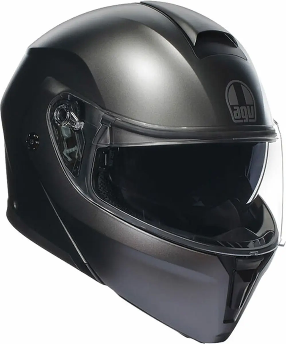 AGV Streetmodular systeemhelm Mono Asfalto mat grijs S