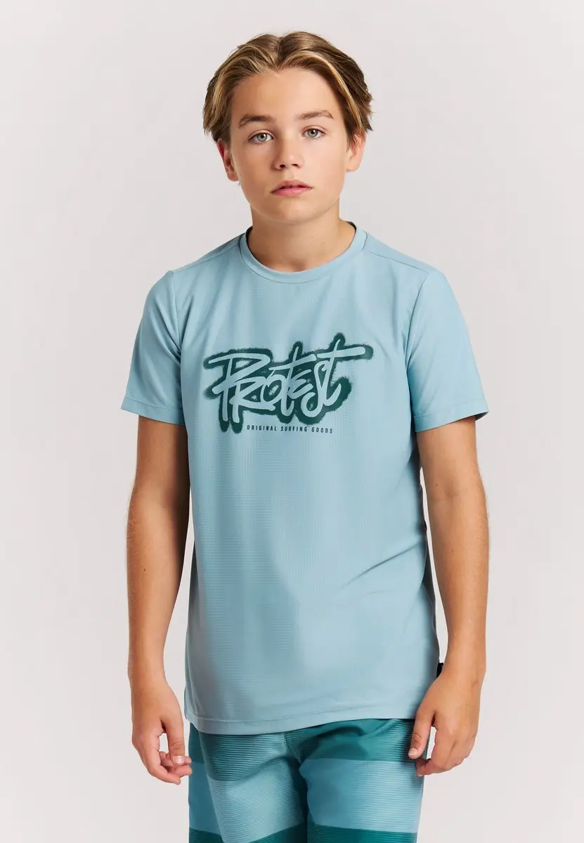 Protest PRTCaptain JR UV Shirt Jongens - Tourmaline Blue