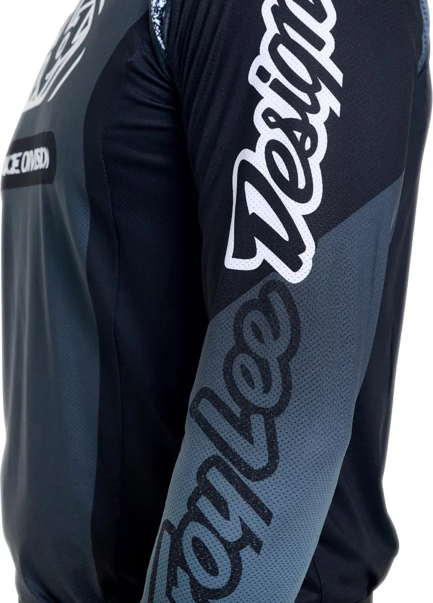 Troy Lee Designs SE Pro Sever Motocross-trui Zwart/grijs 2XL
