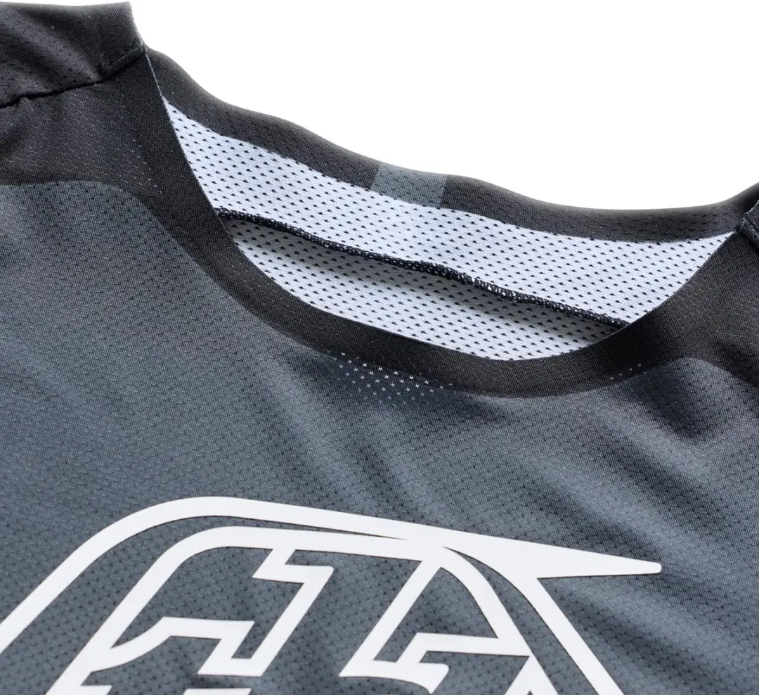 Troy Lee Designs SE Pro Sever Motocross-trui Zwart/grijs 2XL