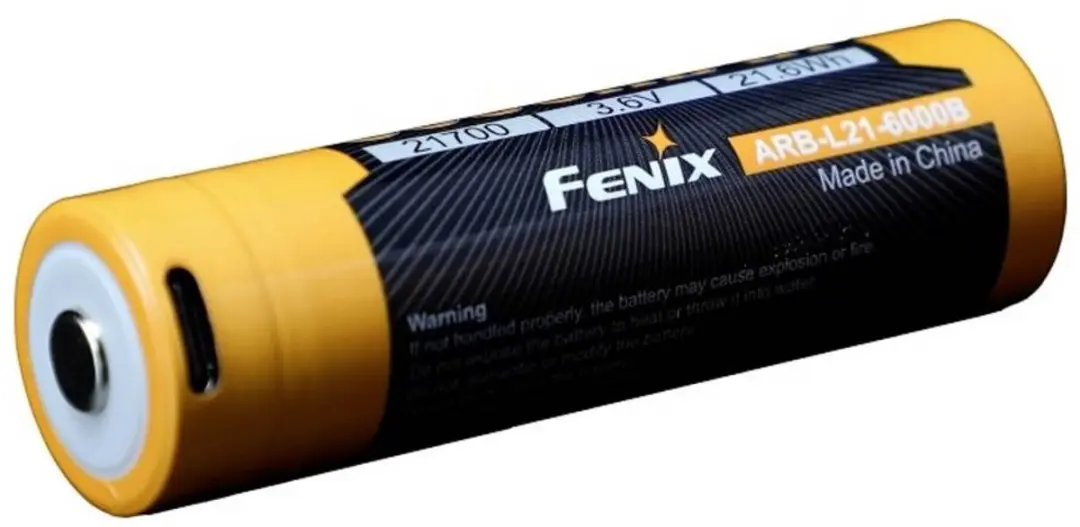Fenix FEARBL21-6000B Reservebatterij (oplaadbaar) Fenix HT18R, HT32, TK17, TK22R