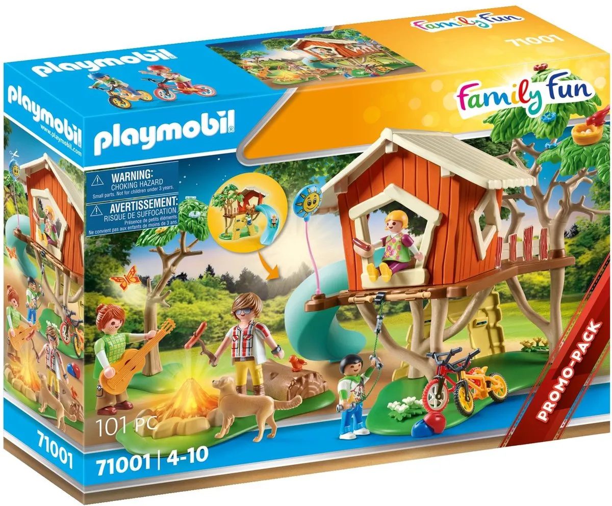 Playmobil Family Fun Avonturen Boomhut met glijbaan 71001