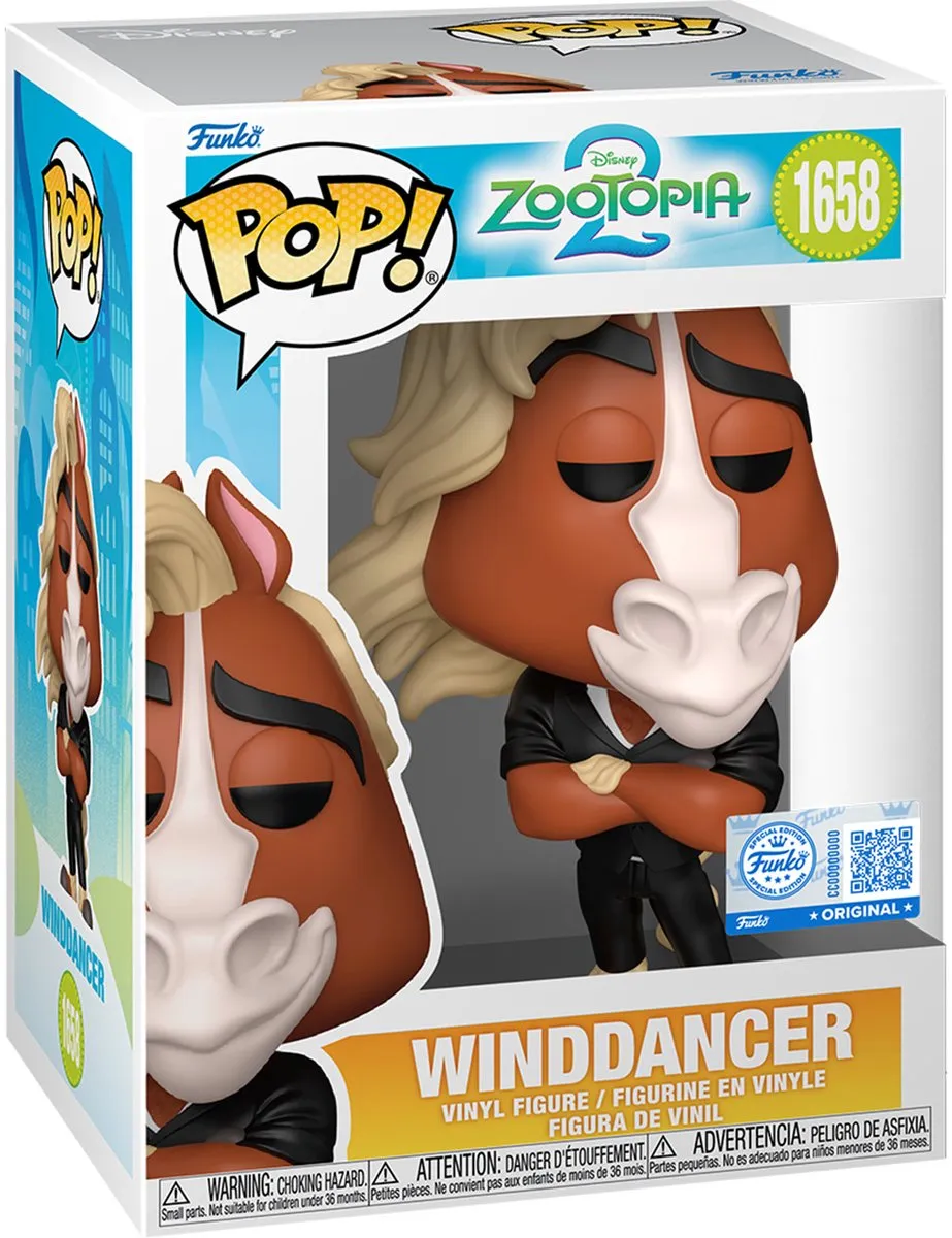 Funko Pop! Zootopia 2 Winddancer #1658 Special Edition