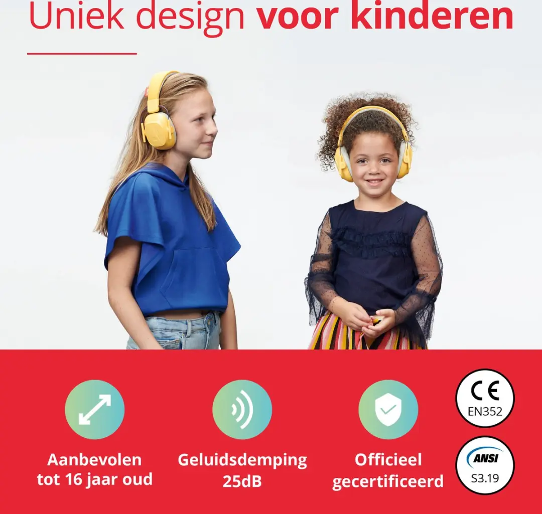 Alpine Muffy Kids Gehoorbescherming 25dB - Groen