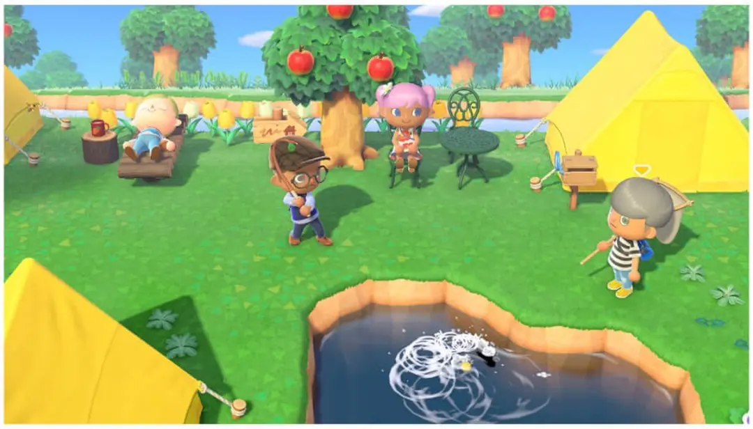 Nintendo Switch Lite Animal Crossing New Horizons - 32GB - Blauw