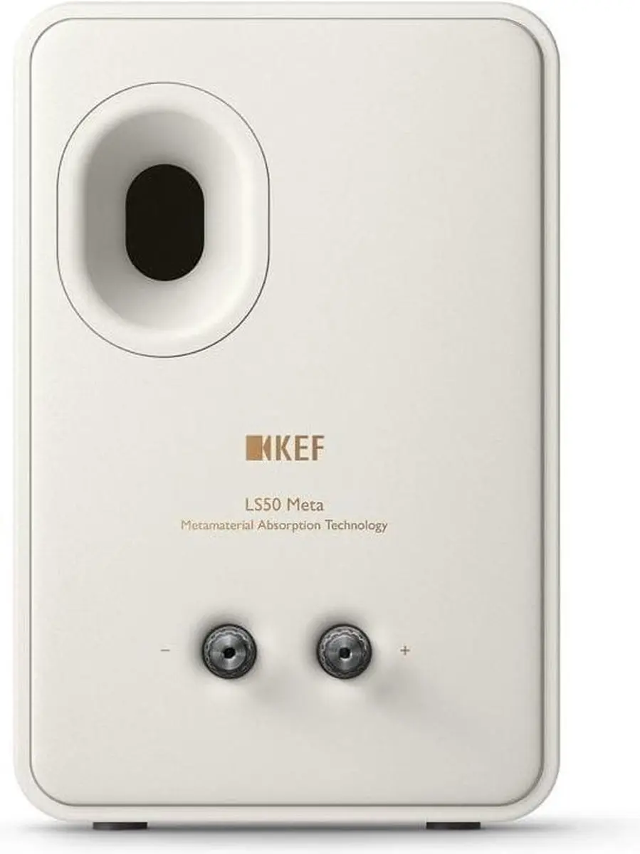 KEF LS50 Meta Boekenplankluidsprekers - Mineral White