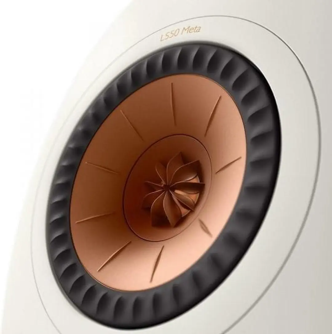 KEF LS50 Meta Boekenplankluidsprekers - Mineral White