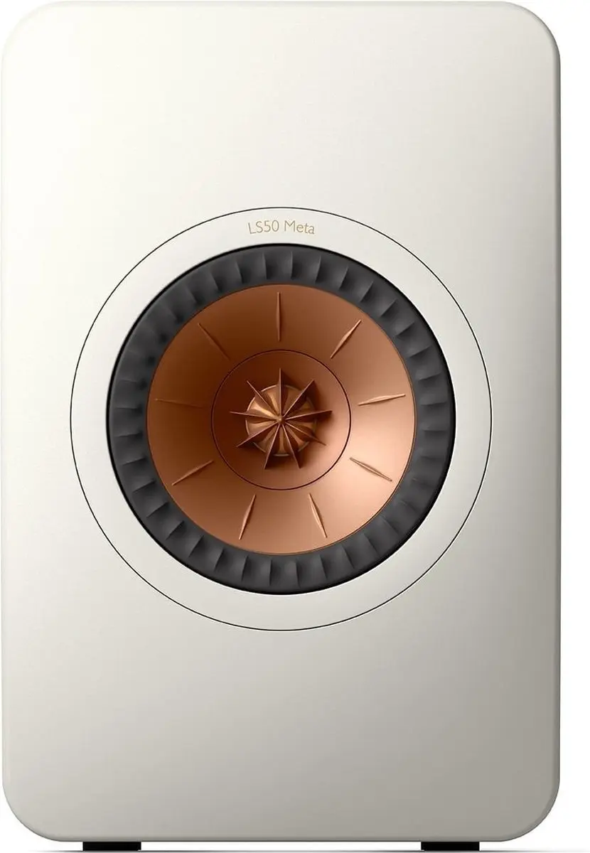 KEF LS50 Meta Boekenplankluidsprekers - Mineral White - afbeelding 6 van 6