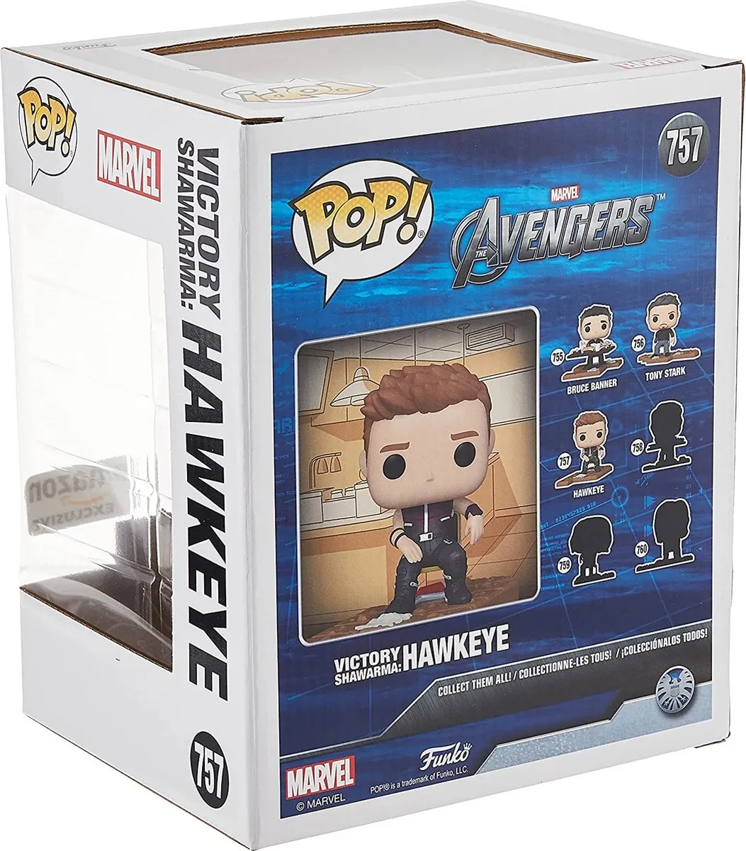 Funko Pop! Marvel Avengers Hawkeye #757 - Multi - afbeelding 6 van 6