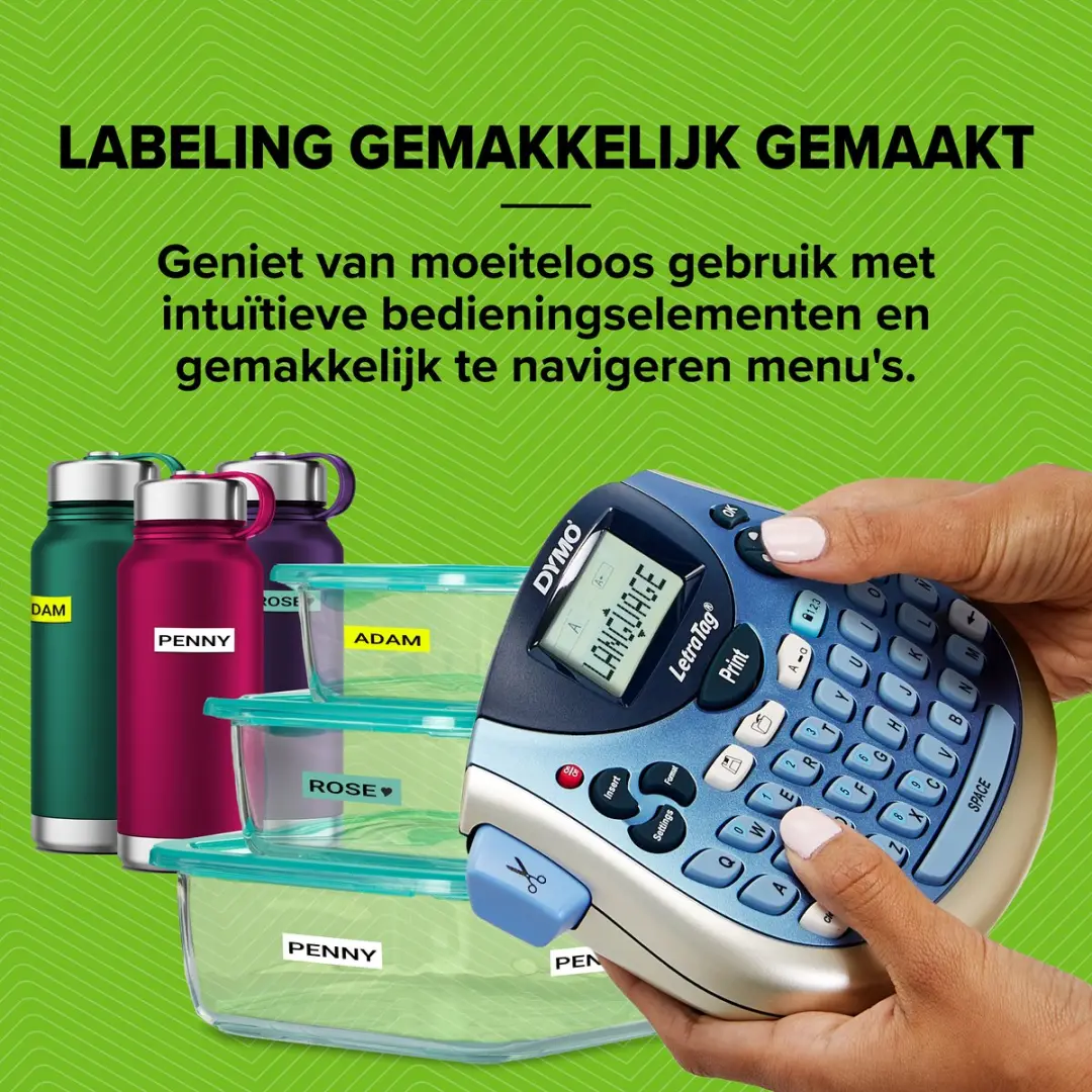 Dymo LetraTag LT-100T Labelprinter - Zilver