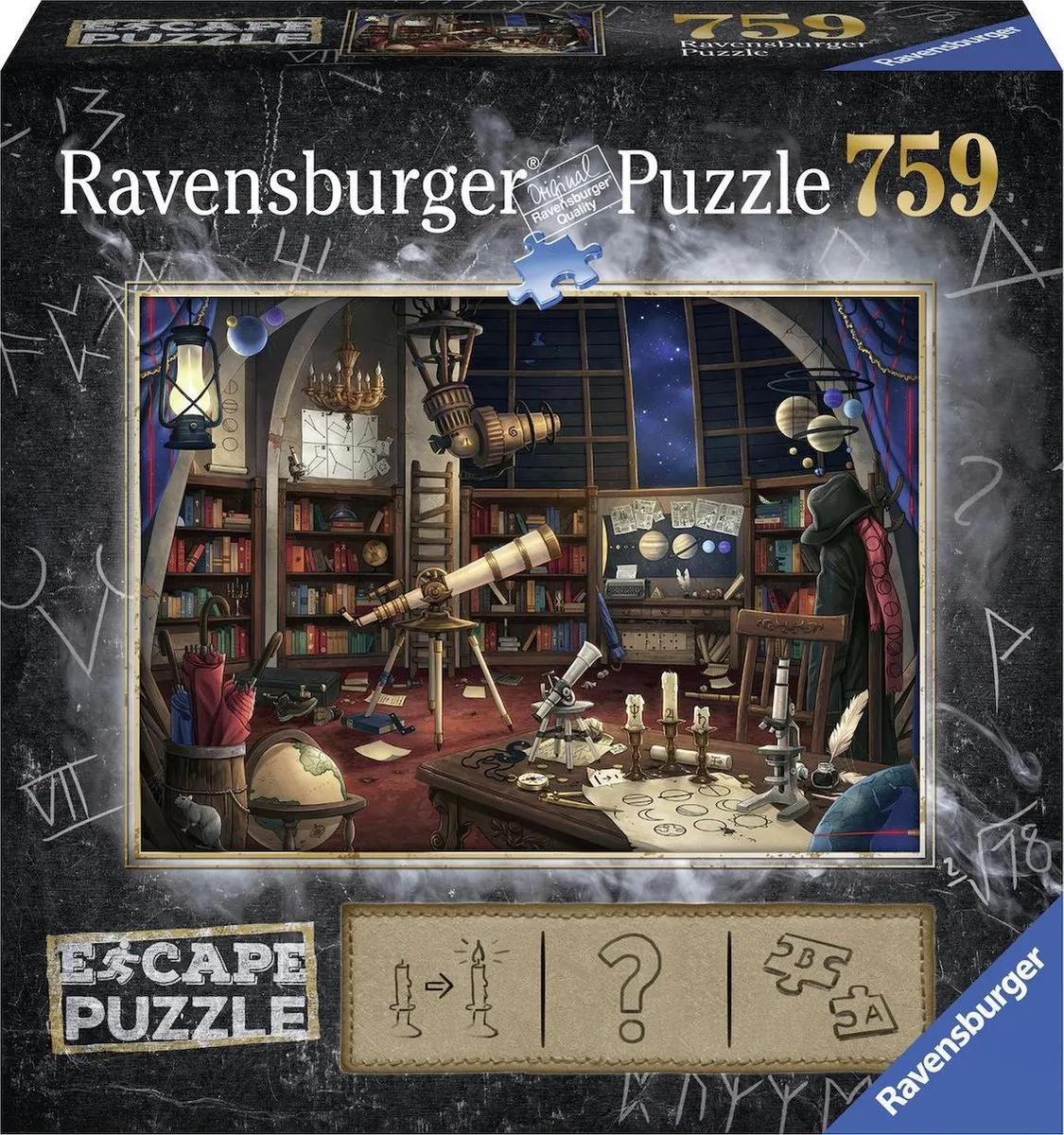 Ravensburger Escape Puzzle Space Observatory 759 Stuks - Multicolor