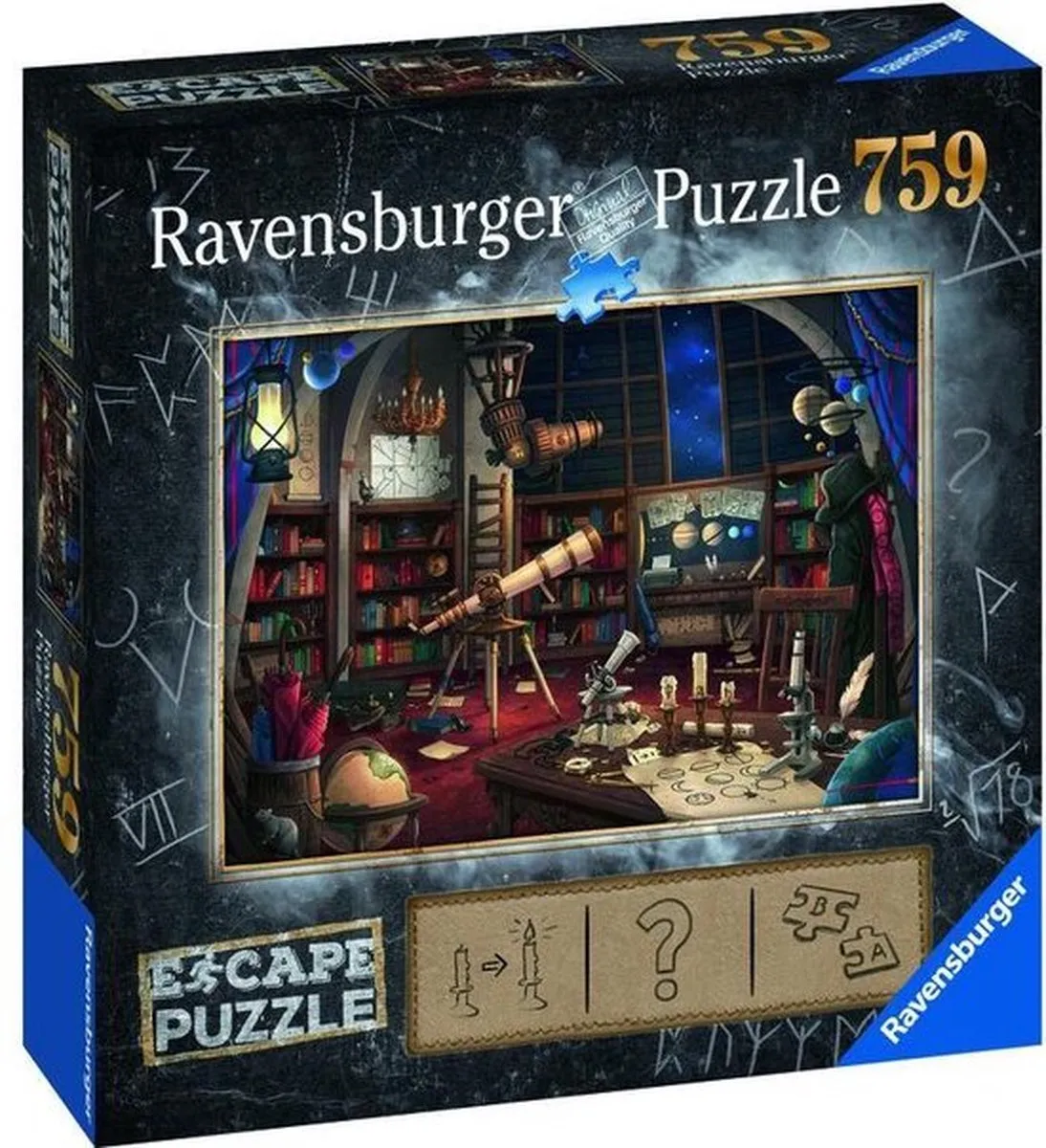Ravensburger Escape Puzzle Space Observatory 759 Stuks - Multicolor