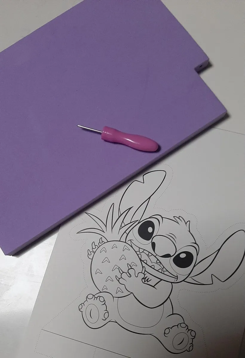 Disney Lilo & Stitch Prikblok - 9 Platen Multicolor