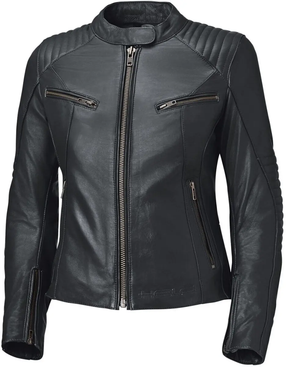 Held Robin Dames Zwart Leren Motorjas