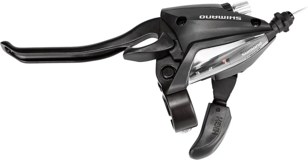 Shimano ST-EF500-4 Versteller met Remhendel - 3 Versnellingen - Zwart