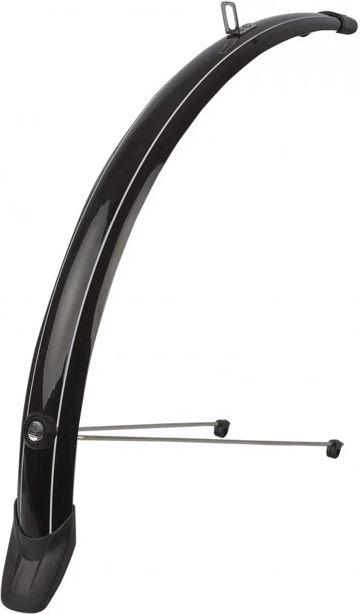 Polisport Towny 28 Spatbordset - 51mm - Zwart