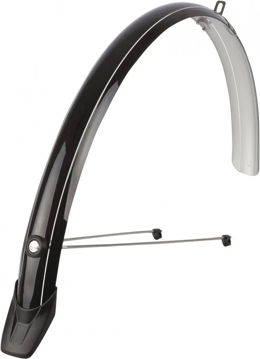 Polisport Towny 28 Spatbordset - 51mm - Zwart