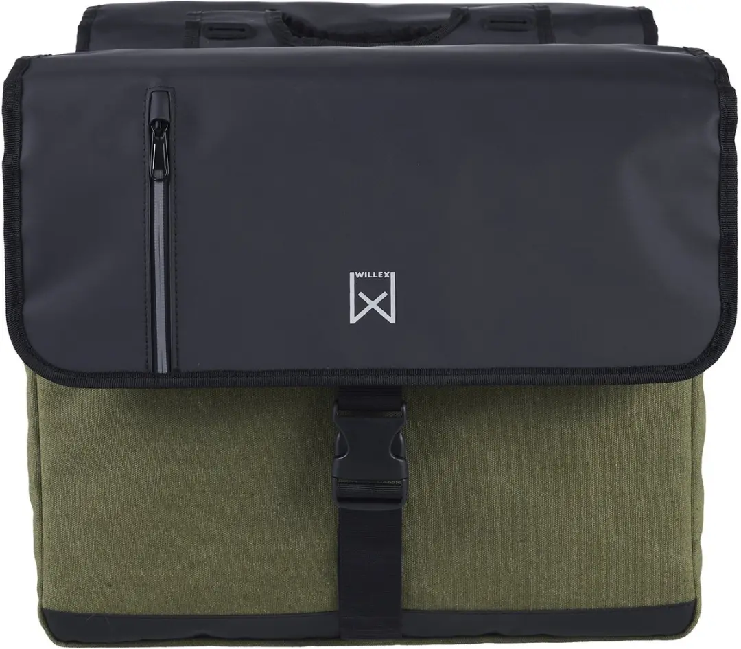 Willex Business Fietstassen 30L - Groen/Zwart