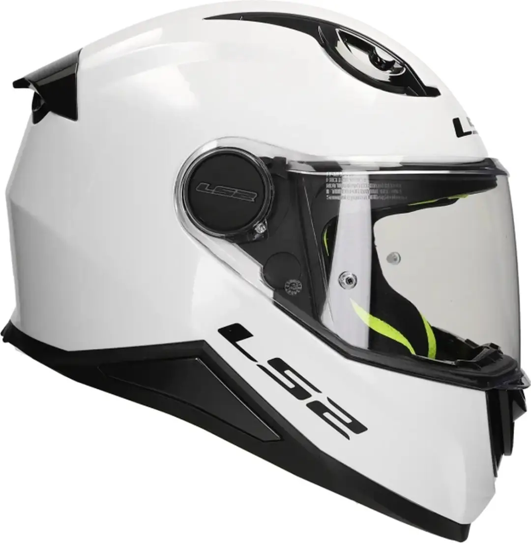 LS2 FF812 Kid Solid Kinder Integraalhelm - L Wit