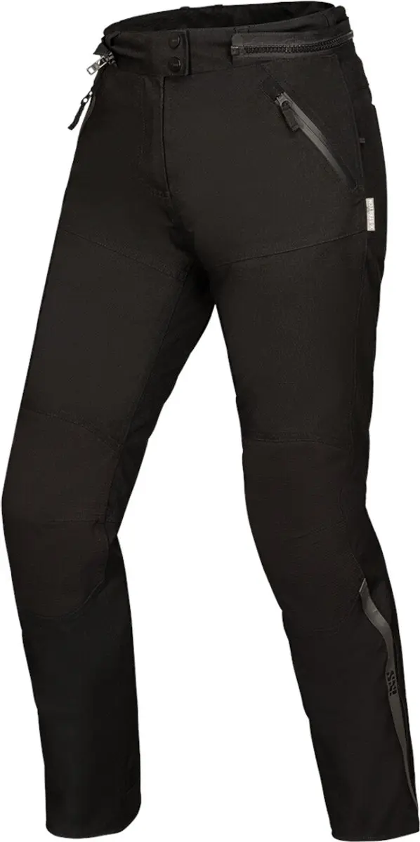 IXS Tourster-STX 1.0 Waterdichte Dames Zwart Textiele Motorbroek