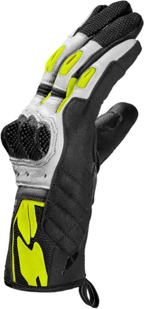 Spidi G-Carbon Lady Handschoen - Maat L - Geel Fluorescerend