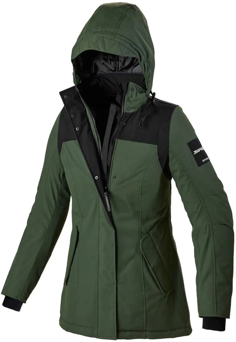 Spidi Metropole Jas Dames - L - Groen