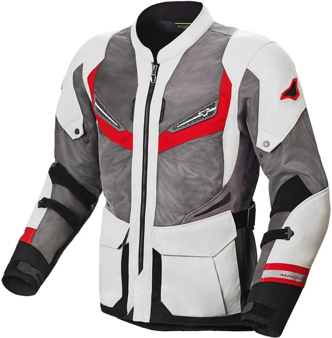 Macna Aerocon NightEye Motorfiets textiel jas -