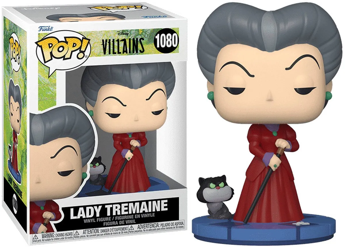 Disney Funko Villains POP! Lady Tremaine Verzamelfiguur 9cm - Multicolours