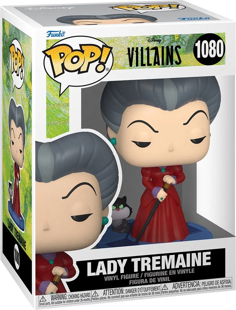 Disney Funko Villains POP! Lady Tremaine Verzamelfiguur 9cm - Multicolours