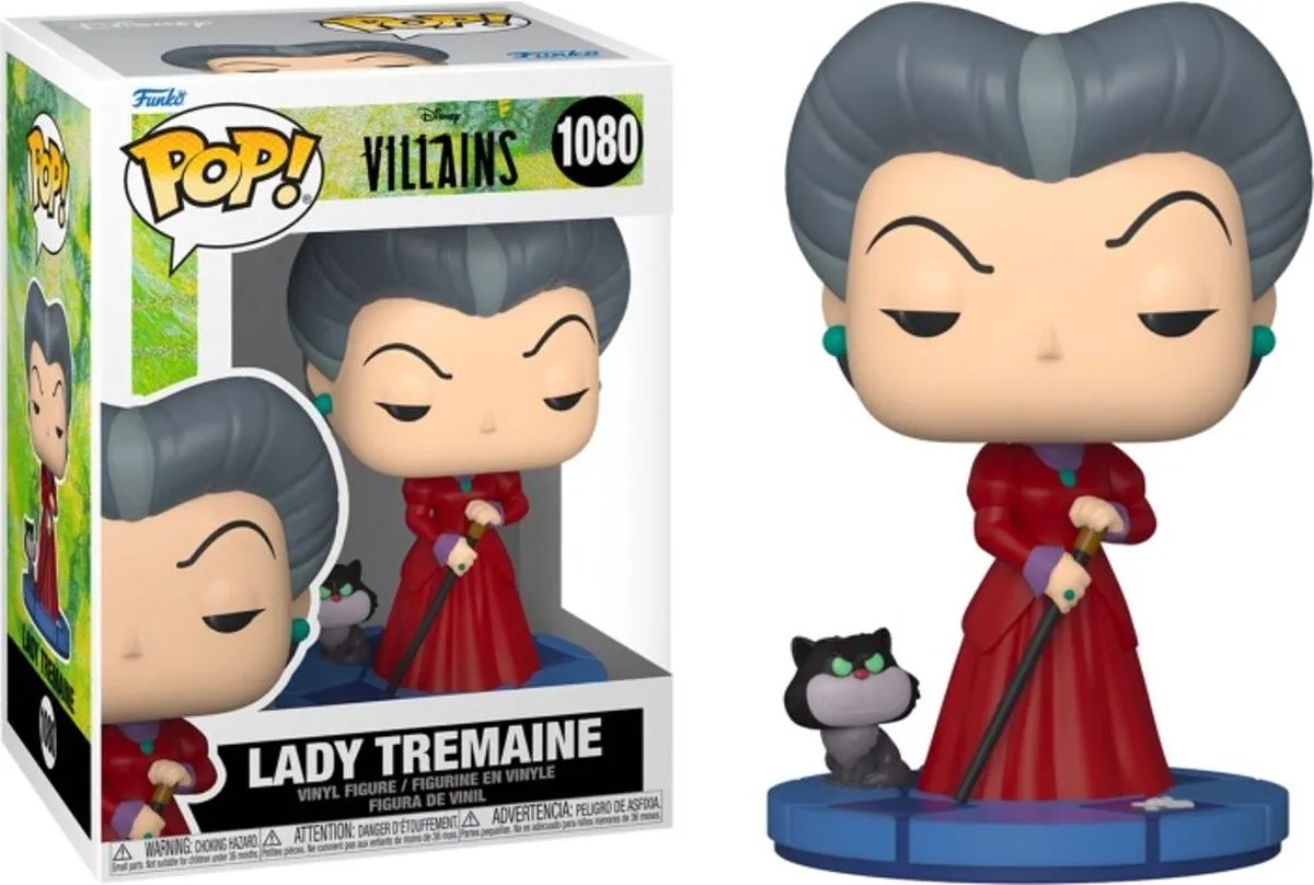 Disney Funko Villains POP! Lady Tremaine Verzamelfiguur 9cm - Multicolours - afbeelding 6 van 6