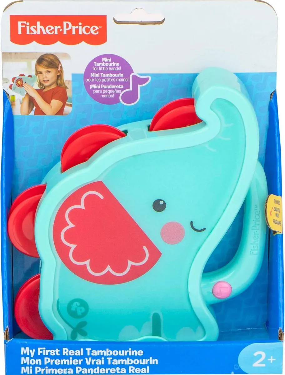 Fisher Price Interactieve Tamboerijn - 2x 1,5V
