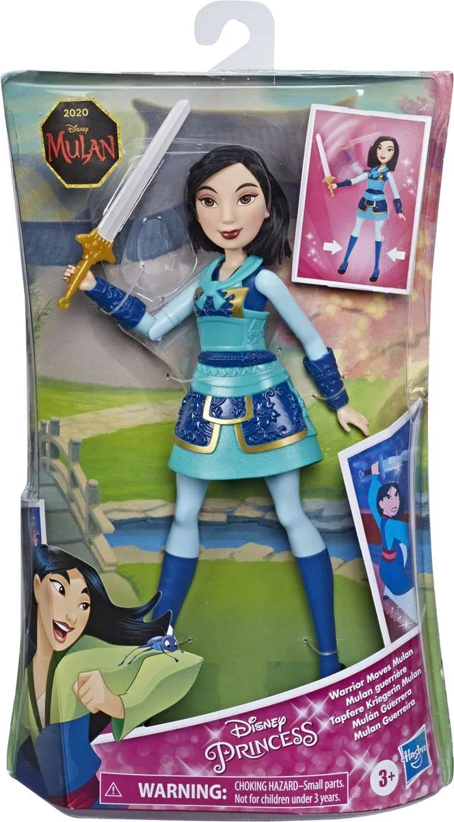 Disney Princess Mulan Speelfiguur 30cm - Multikleur