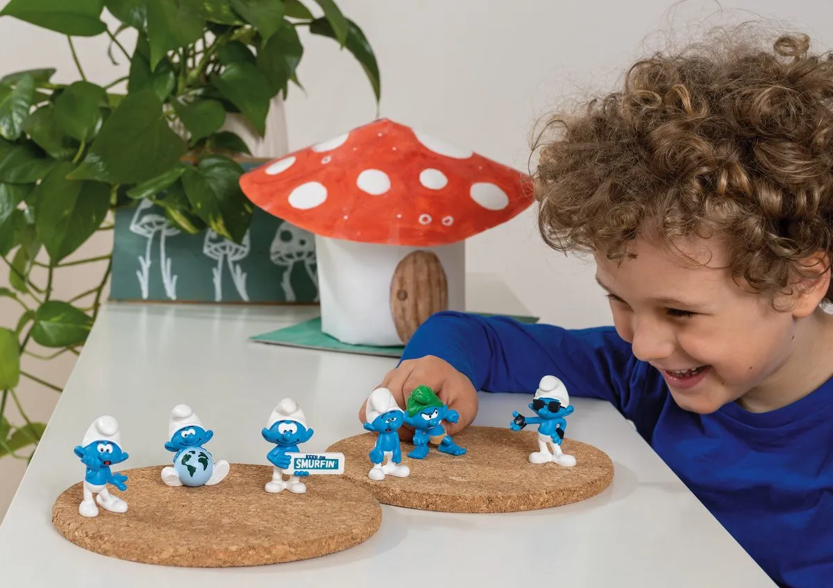 schleich de Smurfen - Wilde Smurf - 20841