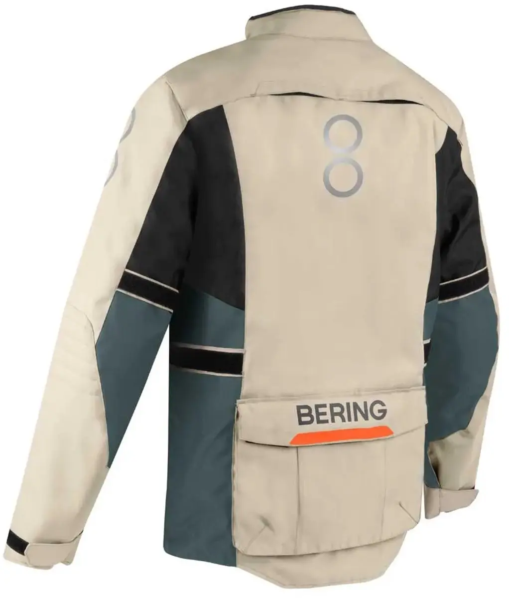 Bering Siberia Jas - M - Beige/Grijs/Oranje