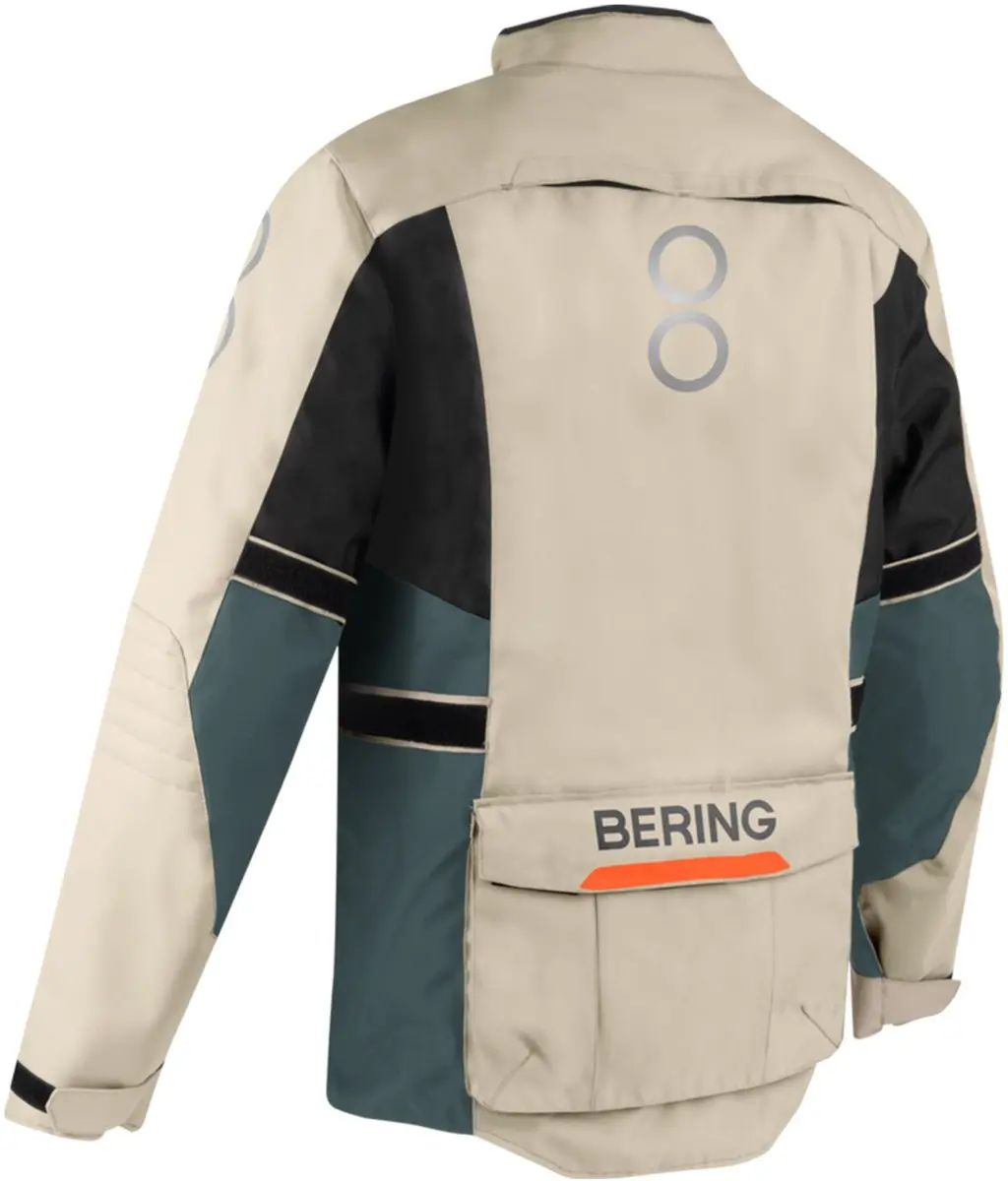 Bering Siberia Jas - M - Beige/Grijs/Oranje