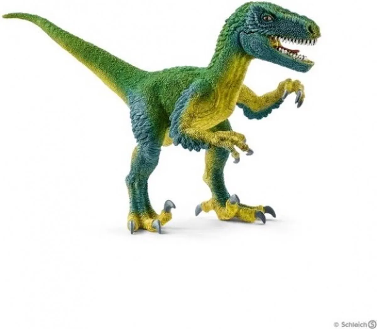 Schleich Velociraptor Speelfiguur 14585 - Groen - afbeelding 6 van 6