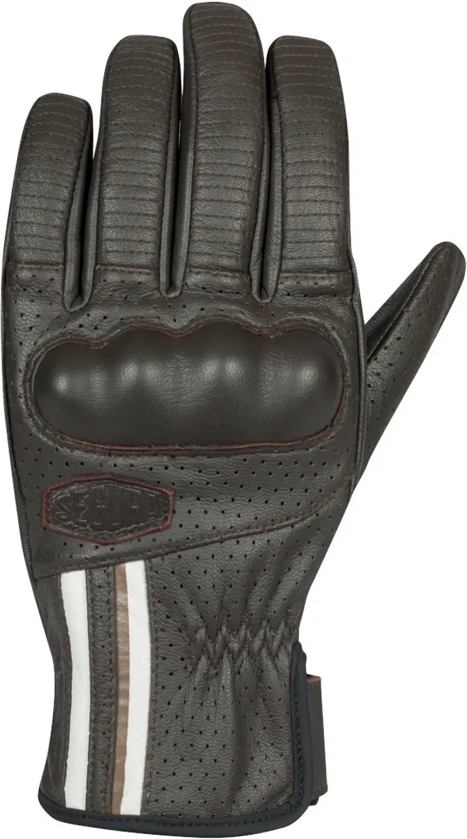 Segura Romeo Geperforeerde Motorhandschoenen - Zwart/Wit L - afbeelding 6 van 6
