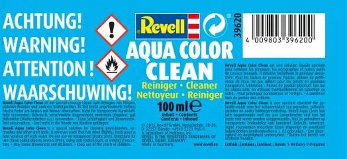 Revell Aqua Color Cleaner 100ml - Multi