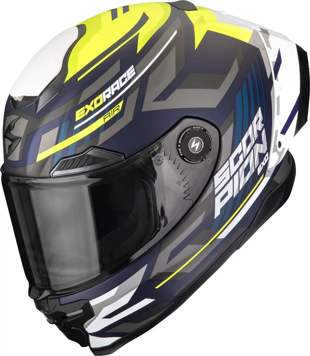 Scorpion EXO-Race Air Kobra FIM 2 Helm - XS - Zwart/Rood