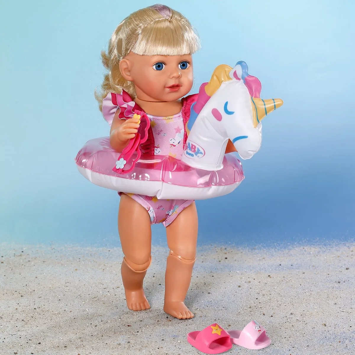 Baby Born Zwemset Eenhoorn 43cm - Rose