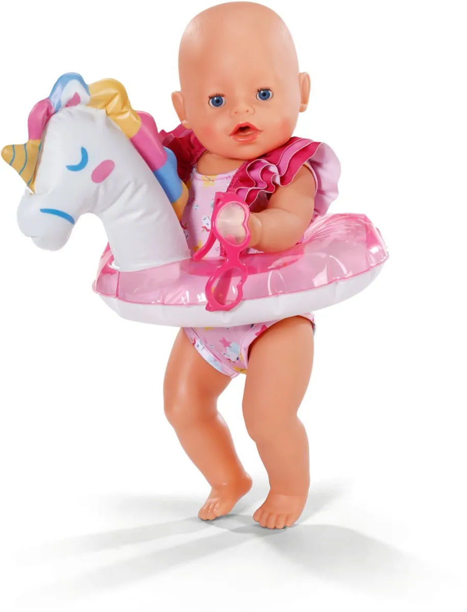 Baby Born Zwemset Eenhoorn 43cm - Rose
