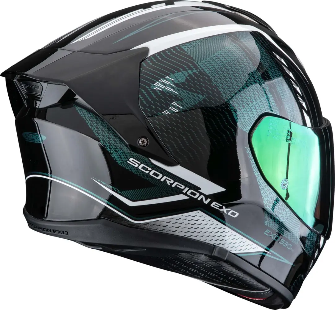 Scorpion Exo-530 Air Theras Integraalhelm - XS - Zwart/Geel