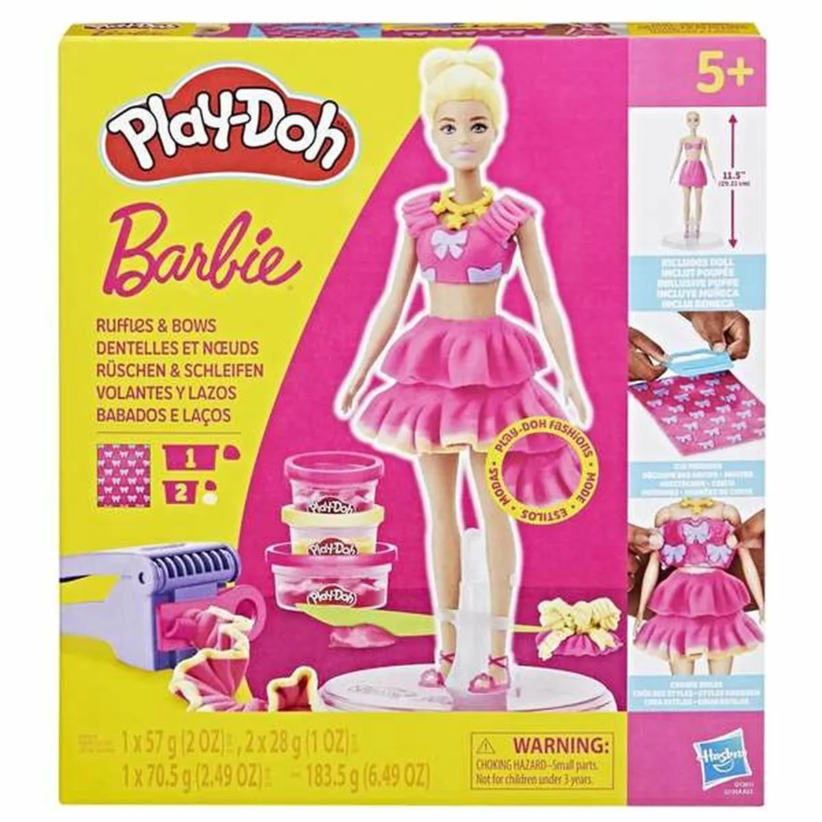 Hasbro Play-Doh Barbie Poppen Speelset