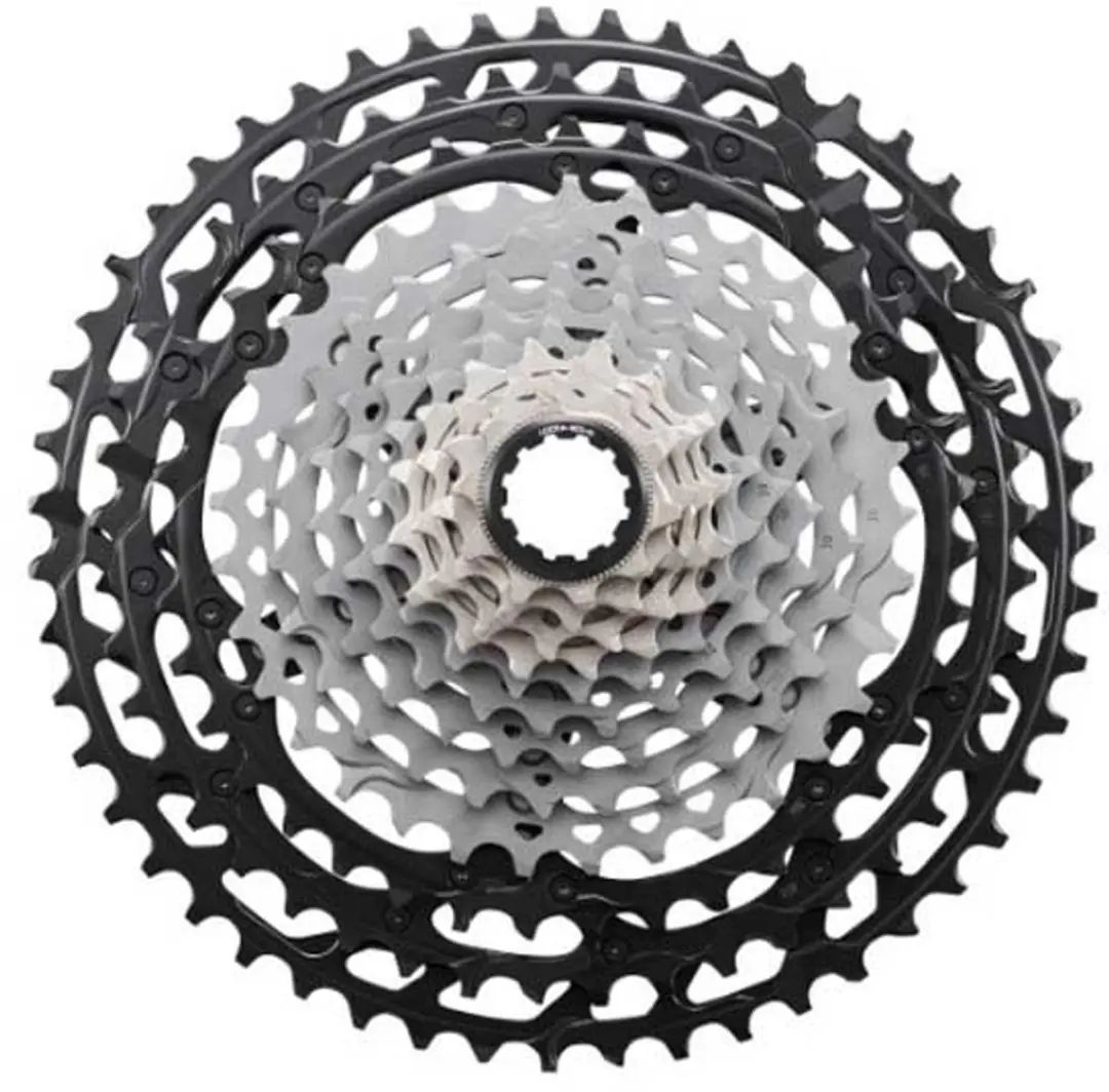 Shimano XTR CS-M9100 Cassette 12-speed 10-51T - Zilver/Zwart