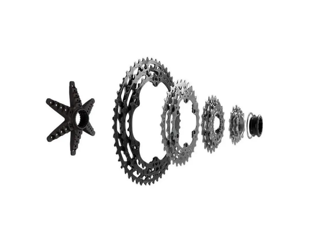 Shimano XTR CS-M9100 Cassette 12-speed 10-51T - Zilver/Zwart