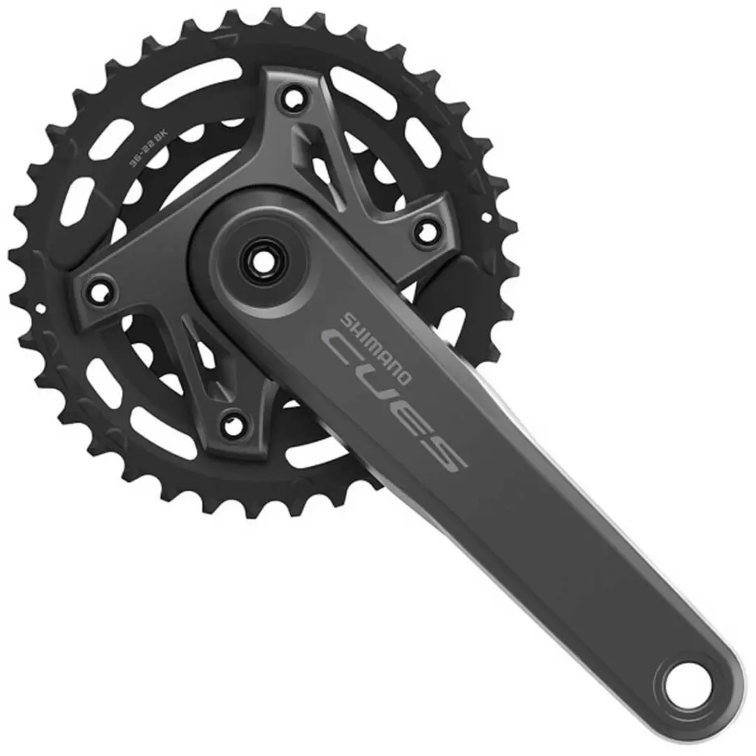 Shimano Cues U6000-2 Crankstel Zilver 170 mm / 36/22t