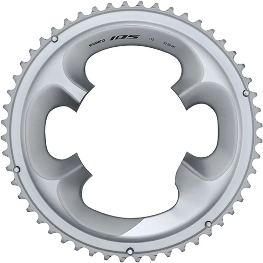 Shimano 105 FC-R7000 Kettingblad 52T - Zilver - afbeelding 4 van 4