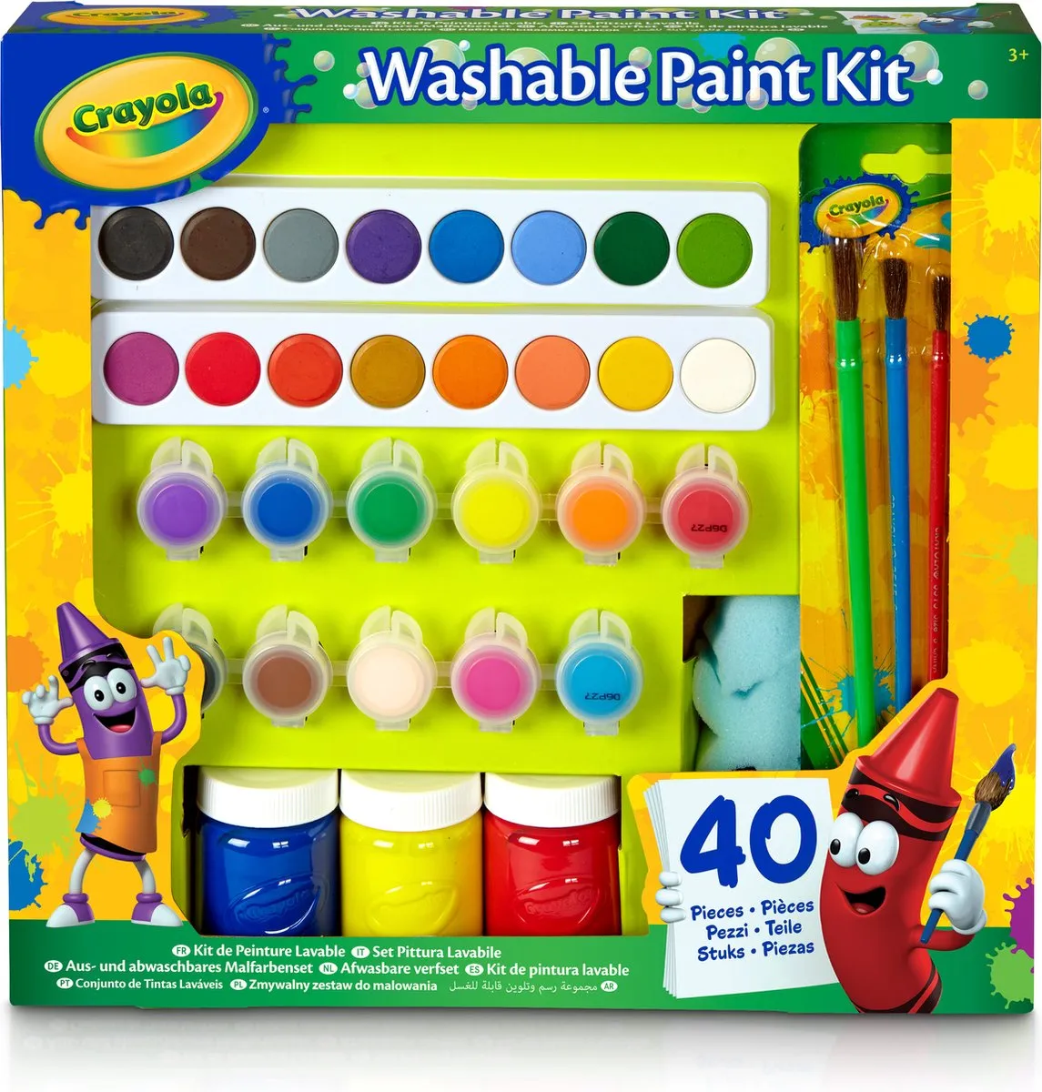 Crayola Wasbare Verf Hobbypakket