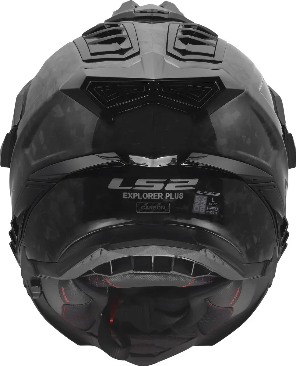 LS2 MX701 Explorer Carbon Forged Endurohelm - XXL - Grijs