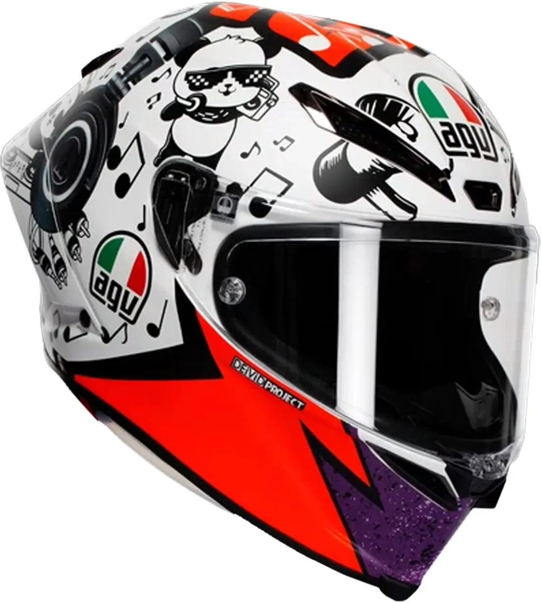 AGV Pista GP RR Guevara Motegi 2022 Replica Integraalhelm